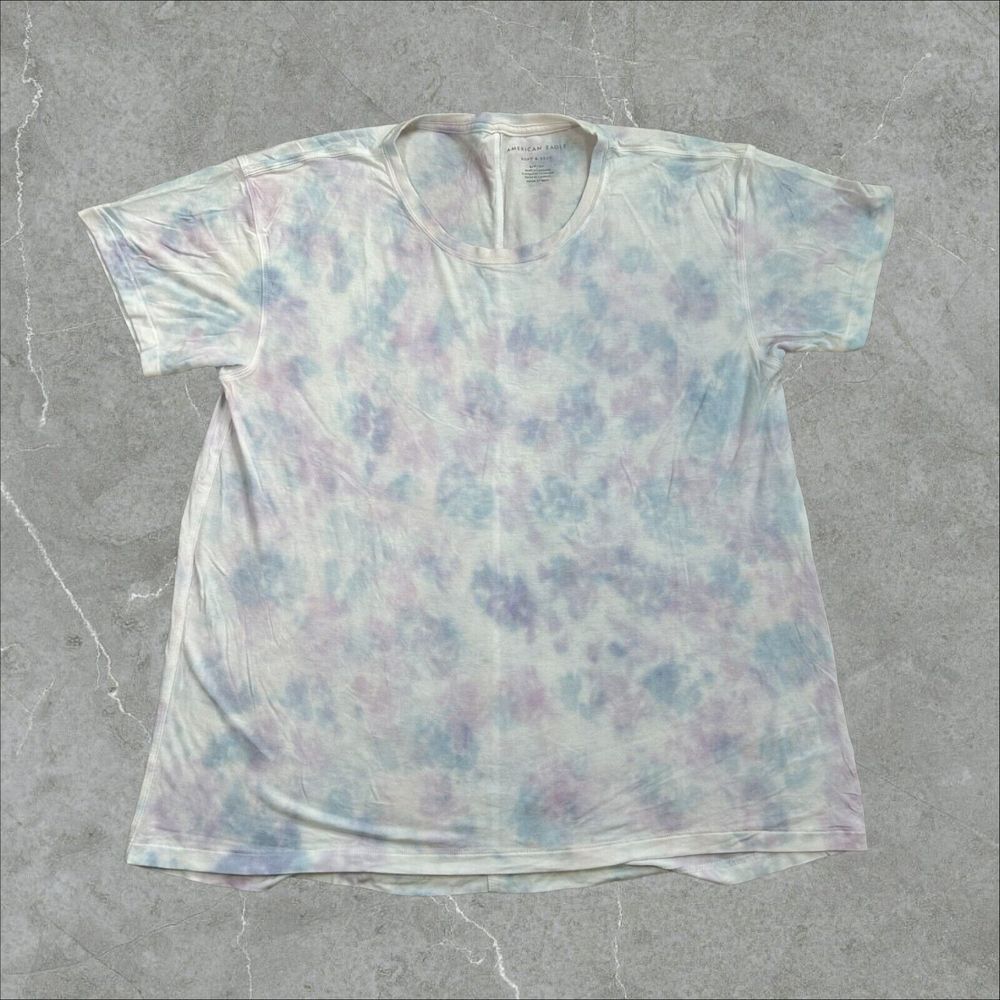 American Eagle Shirt Women's Small Tie‎ Dye Oversized Comfort NWOT